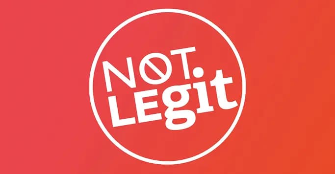 No proof of legitimacy